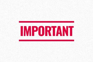 Stock Phrase Stamps - Administrative Stamp "IMPORTANT" - encre red - boîtier noir - en-uk-formal-important04-1748944177953 Stock Phrase Stamps - Administrative Stamp "IMPORTANT" - encre red - boîtier noir - en-uk-formal-important04-1748944177953