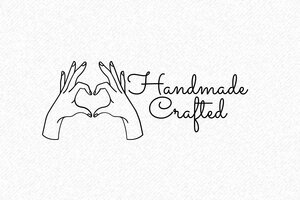 Heart Stamps - Handcrafted Large Stamp - 60 x 25 mm - encre black - en-uk-handcrafted05-1748944755098