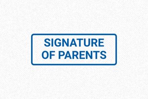Signature Stamps - Parental Signature Stamp - encre blue - boîtier noir - en-uk-official-parental-signature-1748945047415