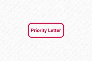 Stock Phrase Stamps - Administrative Stamp "Priority Letter" - encre red - boîtier noir - en-uk-red-letter01-1748943991139 Stock Phrase Stamps - Administrative Stamp "Priority Letter" - encre red - boîtier noir - en-uk-red-letter01-1748943991139
