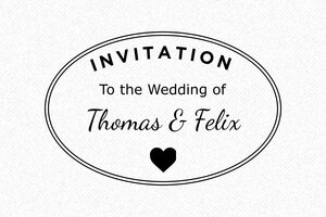 Wedding Stamps - Wooden Stamp Otypo o6040 - encre black - en-uk-wedding23-1748943180158