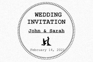 Wedding Stamps - Wooden stamp Otypo o5050 - encre black - en-uk-wedding30-1748943194774