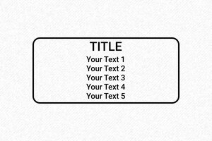 Trodat Stamp Metal Line 5204 - encre black - boîtier anneau noir - en-uk-wood-stamp-001-3-5204-1748942052798