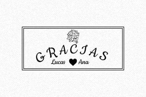 Sellos de Boda  - Sello de madera Otypo 6025 - undefined - encre black - es-boda-gracias03-1747815609214