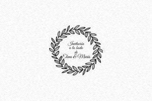 Sellos de Boda  - Sello de madera Otypo o3030 - undefined - encre black - es-boda06-1747815714661