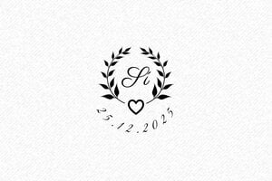 Sellos de Boda  - Sello de madera Otypo o3030 - undefined - encre black - es-boda19-1747815605545