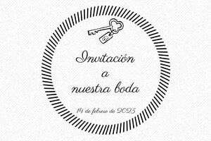 Sellos de Boda  - Sello de madera Otypo o5050 - undefined - encre black - es-boda34-1747815624274