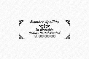 Sellos de Dirección - Sello Trodat Printy 4912 - undefined - encre black - boîtier noir - es-decoracion1-p4912-1747815288468