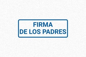 Sellos de Firma - Sello de firma de los padres - undefined - encre blue - boîtier noir - es-firma-de-los-padres-1747817217773