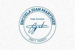 Sellos de Firma - Sello Trodat Printy 4924 - undefined - encre blue - boîtier bleu - es-firma5-4915-1747817066132