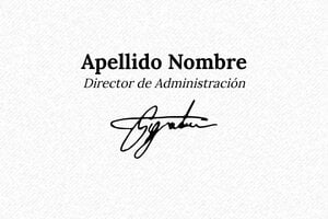 Sellos de Firma - Sello Trodat Printy 4929 - undefined - encre black - boîtier rouge - es-firma6-4929-1747816989349