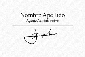 Sellos de Firma - Sello Trodat Metal Line 5206 - undefined - encre black - boîtier anneau noir - es-flo-firma1-5206-1747817183477