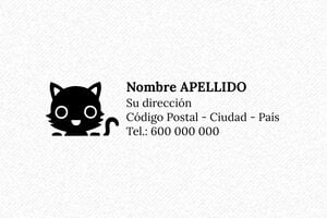 Sellos de Dirección - Sello Trodat Printy 4913 - undefined - encre black - boîtier noir - es-flo-nombre-4913-gato-1747815232929