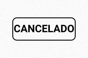 Sellos Comerciales - Sello de Cancelación de Almacén - undefined - encre black - boîtier noir - es-formulario-cancelado-1747816065705