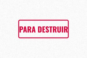 Sellos Comerciales - Sello de Almacén Para Destruir - undefined - encre red - boîtier noir - es-formulario-para-destruir-1747816347832