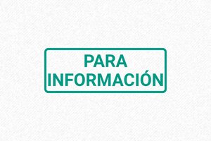 Sellos Comerciales - Sello de Almacén Para Información - undefined - encre green - boîtier noir - es-formulario-para-informacion-1747816231273