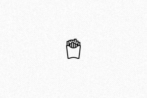 Sellos para Tarjetas de Fidelización - Sello Trodat Printy 4921 - undefined - encre black - boîtier noir - es-fritas-fieles-1747815961497