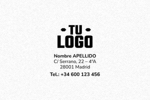 Sellos Médicos - Sello móvil Trodat 9430 - undefined - encre black - boîtier argent - es-medico08-1748858396722