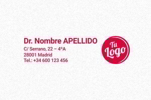 Sellos Médicos - Sello Trodat Printy 4913 - undefined - encre red - boîtier noir - es-medico11-1748858385064