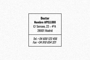 Sellos Médicos - Sello Trodat Printy 4923 - undefined - encre black - boîtier noir - es-medico15-1748858373072