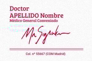 Sellos Médicos - Sello Trodat Metal Line 5208 - undefined - encre red - boîtier anneau noir - es-medico30-1748858264856