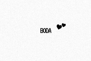 Sellos de Boda  - Sello de madera Otypo 4015 - undefined - encre black - es-mini-boda1-1747815554775