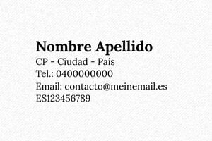 Sello Trodat Metal Line 5205 - undefined - encre black - boîtier noir - es-nombre-flo-5205-1747815297410