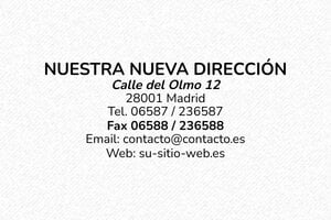 Sellos de 7 Líneas - Sello Trodat Metal Line 5205 - undefined - encre black - boîtier noir - es-sello-de-siete-lineas-001-4-1747816847518