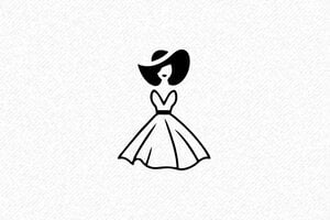 Sellos para Scrapbooking - Sello Motivo Moda - undefined - encre black - es-sello-motivo-001-10-1747817049693