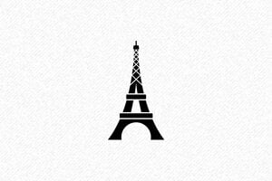 Sellos para Scrapbooking - Sello Torre Eiffel - undefined - encre black - es-sello-motivo-001-24-1747817145242