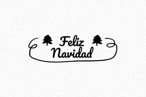 Sellos de Navidad  - Sello Navideño Árbol de Navidad - undefined - encre black - es-sello-navidad-002-3-1747817557815