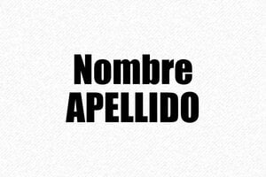 Sellos de Nombre - Sello de madera Otypo o5050 - undefined - encre black - es-sello-nombre-001-13-1747817303714