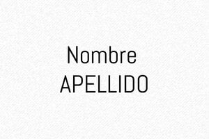 Sello móvil Trodat 9413 - undefined - encre black - boîtier argent - es-sello-nombre-001-4-1747817266967