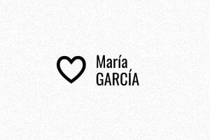 Sellos de Corazón  - Sello de madera Otypo 4015 - undefined - encre black - es-textil-corazon-1747816974696