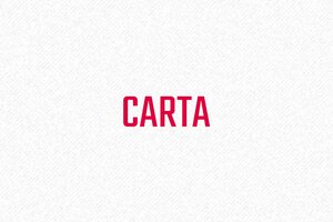Sello de oficina "CARTA" - Tinta Roja - encre red - boîtier noir - es-trodat-sello-001-8-4910-1747814726887 Sello de oficina "CARTA" - Tinta Roja - encre red - boîtier noir - es-trodat-sello-001-8-4910-1747814726887
