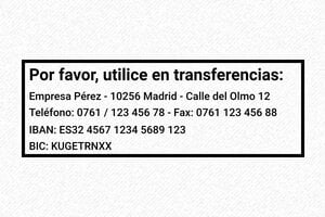 Sello Trodat Printy 4915 - undefined - encre black - boîtier noir - es-trodat-sello-iban-002-2-1747817601304