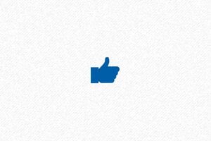 Timbri rotondi personalizzati - Timbro Trodat Printy 4921 - undefined - encre blue - boîtier bleu - it-fedele-simile-1747204524395
