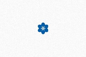 Timbri rotondi personalizzati - Timbro Trodat Printy 4921 - undefined - encre blue - boîtier noir - it-fiore-fedele1-1747206655839