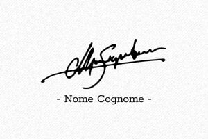 Timbro con firma - Timbro Trodat Printy 4929 - undefined - encre black - boîtier rouge - it-firma2-4929-1747207859549