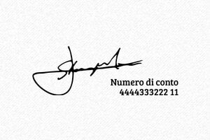 Timbro con firma - Timbro Trodat Printy 4913 - undefined - encre black - boîtier rouge - it-firma3-4929-1747207978780