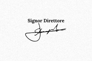 Timbro con firma - Timbro mobile Trodat 9413 - undefined - encre black - boîtier argent - it-firma3-mo9413-1747207725009