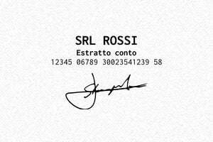 Timbro con firma - Timbro Trodat Printy 4929 - undefined - encre black - boîtier rouge - it-firma4-4929-1747207932721