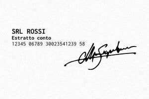 Timbro con firma - Timbro Trodat Metal Line 5205 - undefined - encre black - boîtier noir - it-firma4-m5200-1747207986334