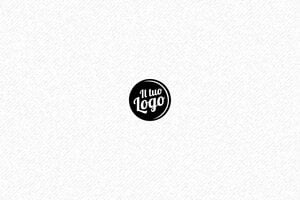 Timbri rotondi personalizzati - Timbro Trodat Printy 4921 - undefined - encre black - boîtier noir - it-flo-mio-logo3-4921-1747205026754