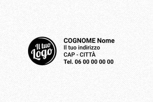 Timbri con indirizzo  - Timbro Trodat Printy 4913 - undefined - encre black - boîtier noir - it-flo-ml4-4913-1747204405945