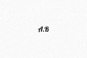 Timbro con firma - Timbro Trodat Printy 4907 - undefined - encre black - boîtier noir - it-initiale2-mo9430-1747207998753