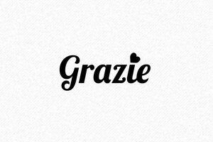 Timbro in legno per matrimonio "Grazie" con il cuore - undefined - encre black - it-matrimonio-grazie01-1747204896618