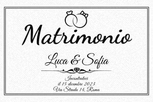 Timbri per Cerimonie - Timbro in legno Otypo 10060 - undefined - encre black - it-matrimonio39-1747204735192