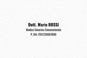 Timbri per medici - Timbro Trodat Printy 4911 - undefined - encre black - boîtier noir - it-medico02-1747647218207
