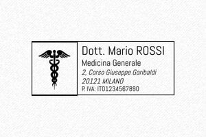 Timbri per medici - Timbro Trodat Metal Line 5204 - undefined - encre black - boîtier anneau noir - it-medico05-1747647169102
